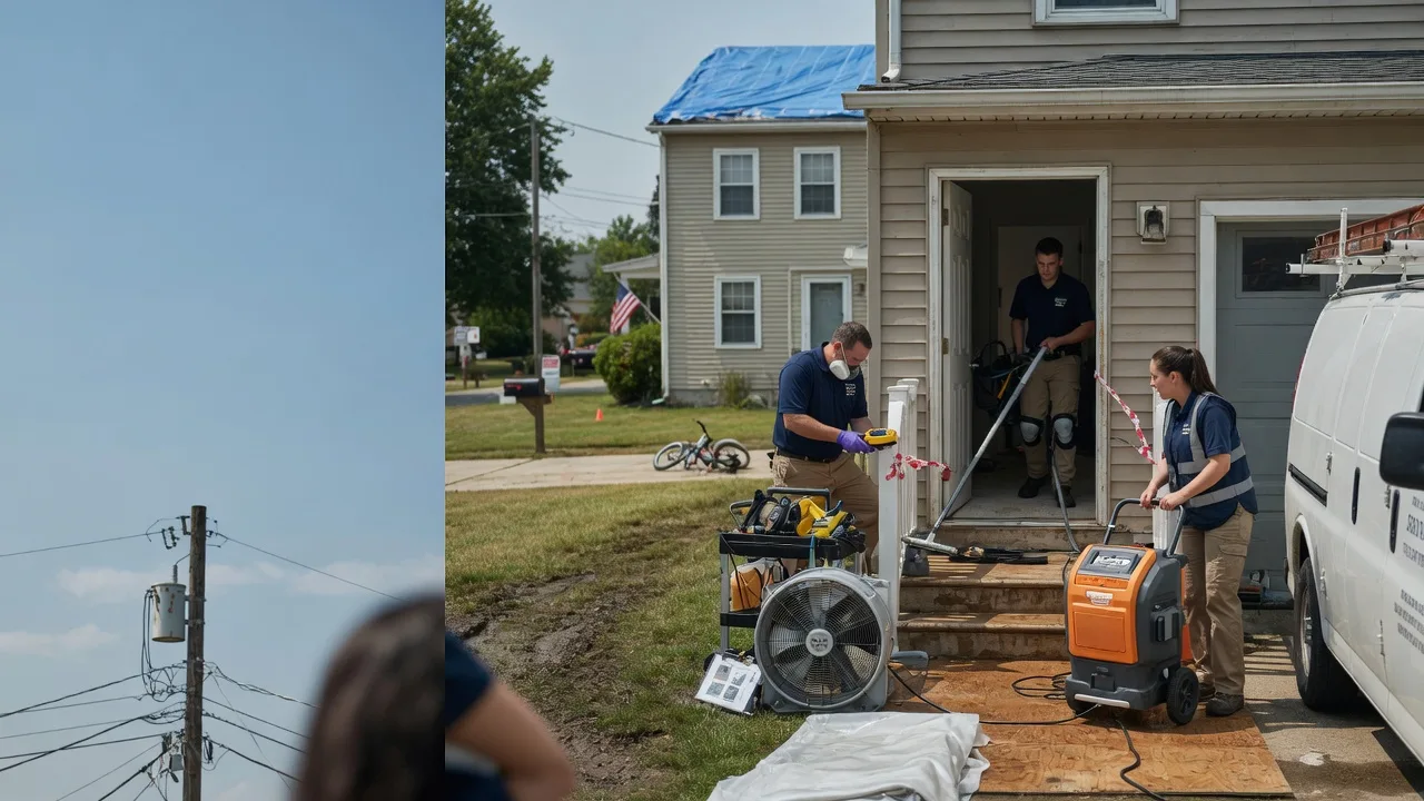 Water Damage Repair in Saint Clair, PA near me